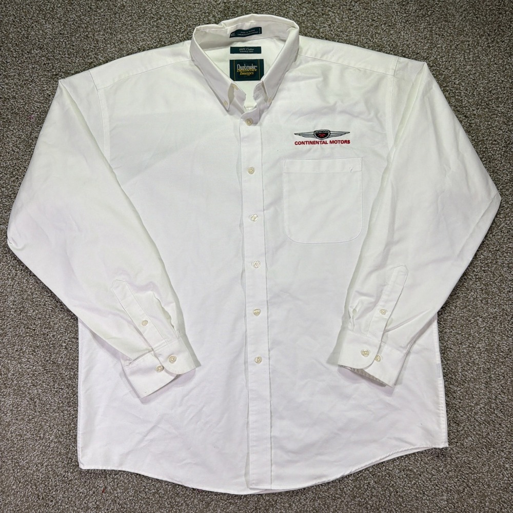 Vintage Continental Motors Button Up Shirt